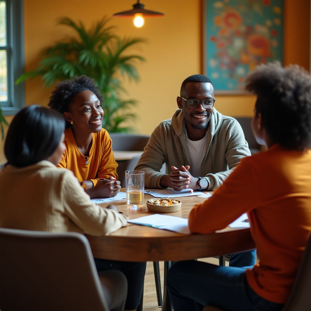 Youth community financial meetup